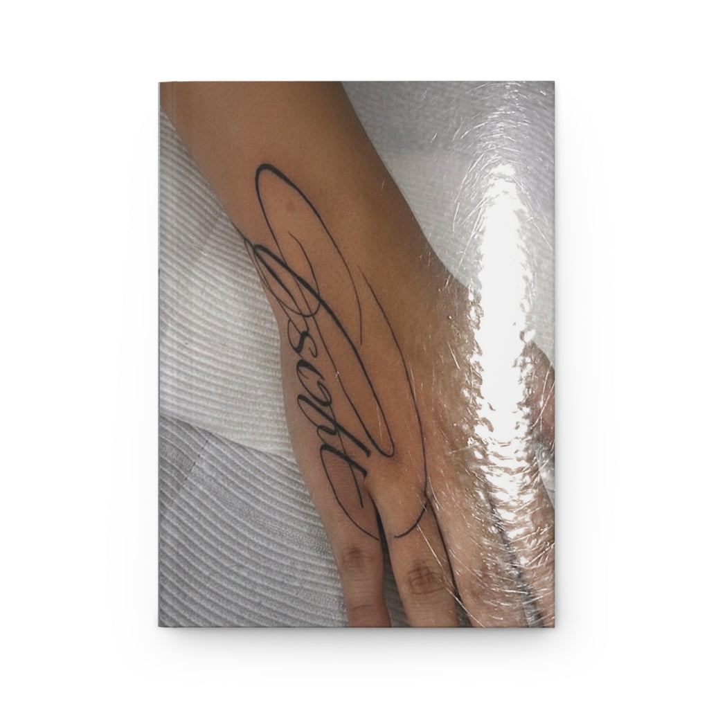 The 'Soft Tattoo' Hardcover Matte Journal